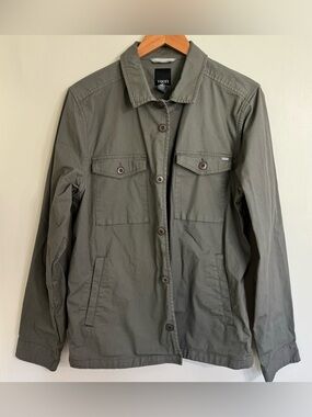Vuori shirt ripstop men’s shacket shirt jacket button down size large
